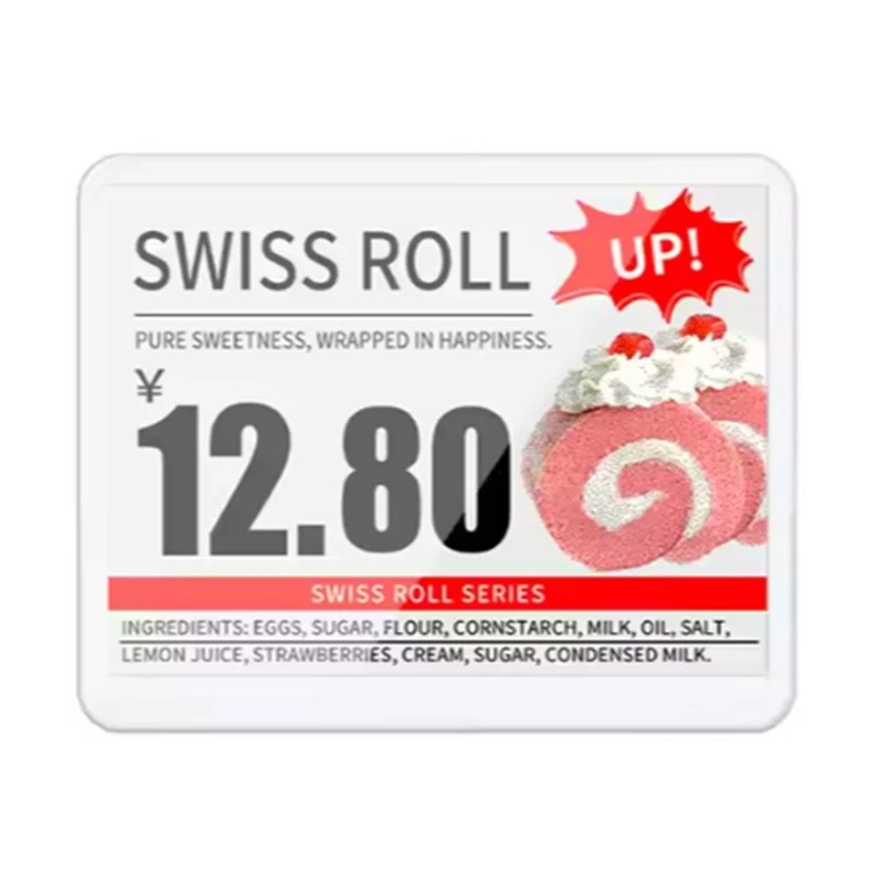 5.8'' E{1}} ink Labels Electronics Shelf - NFC ва 7-рангаи LED-ро дастгирӣ мекунад